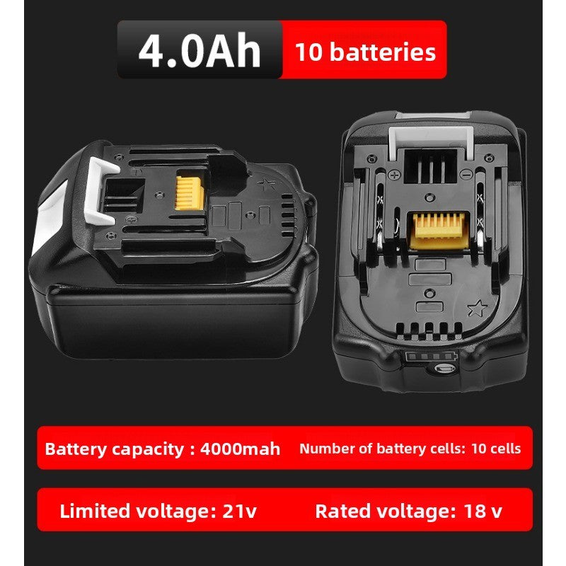 BL1860 18V 6.0Ah Li-ion Battery Compatible with Makita Power Tools