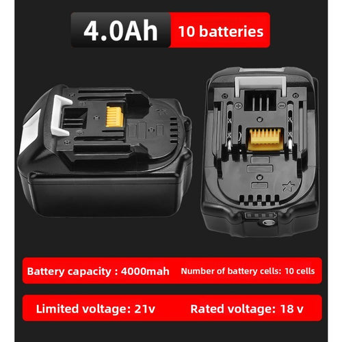 BL1860 18V 6.0Ah Li-ion Battery Compatible with Makita Power Tools