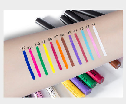42-Color Matte Eyeliner Longwear, Waterproof, No Smudging Waterproof Makeup