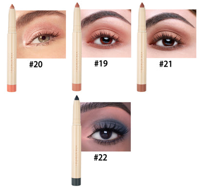 2-in-1 Eyeliner Eye Shadow Stick Quick Dry Velvet Matte Waterproof Long Lasting
