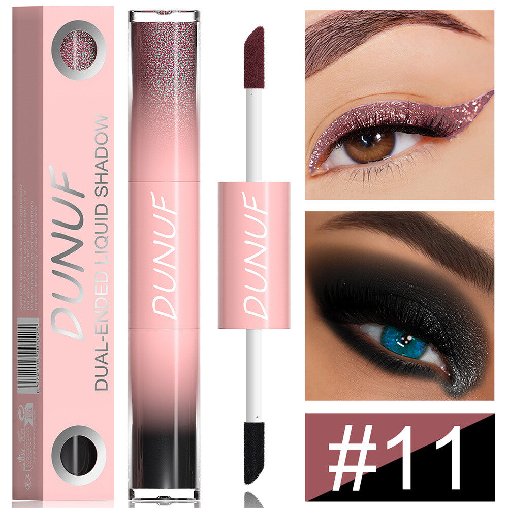 Dual-Ended Eye Shadow Pencil - Metallic + Sparkle, Longwear, Quick Blend