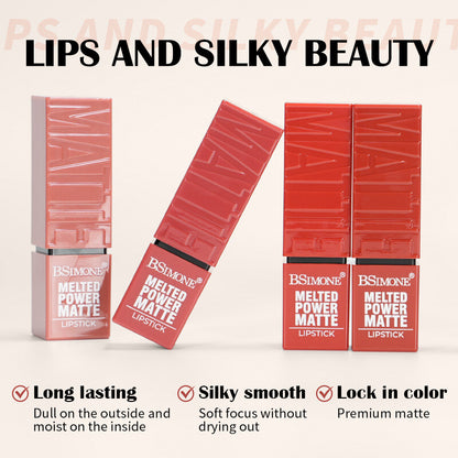 Matte Lipstick for Fall/Winter 💋 Moisturizing & Non-Drying 🌸 Velvet Finish