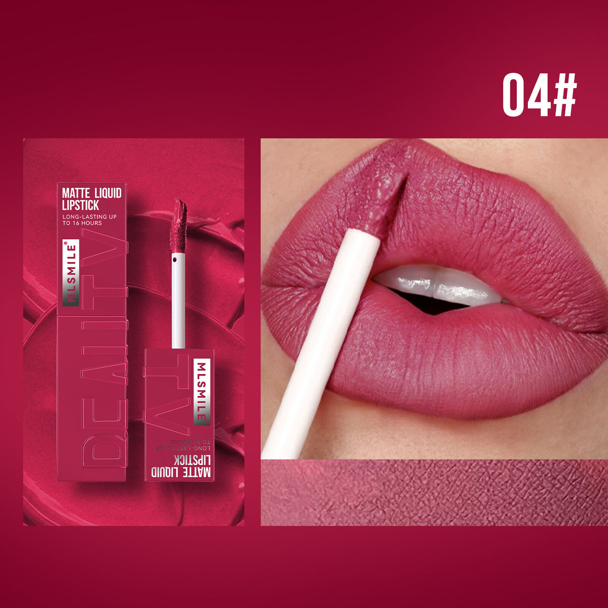 6 Colors Glitter Matte Lip Gloss Lasting Moisturizing Liquid Lipstick Lip Glaze