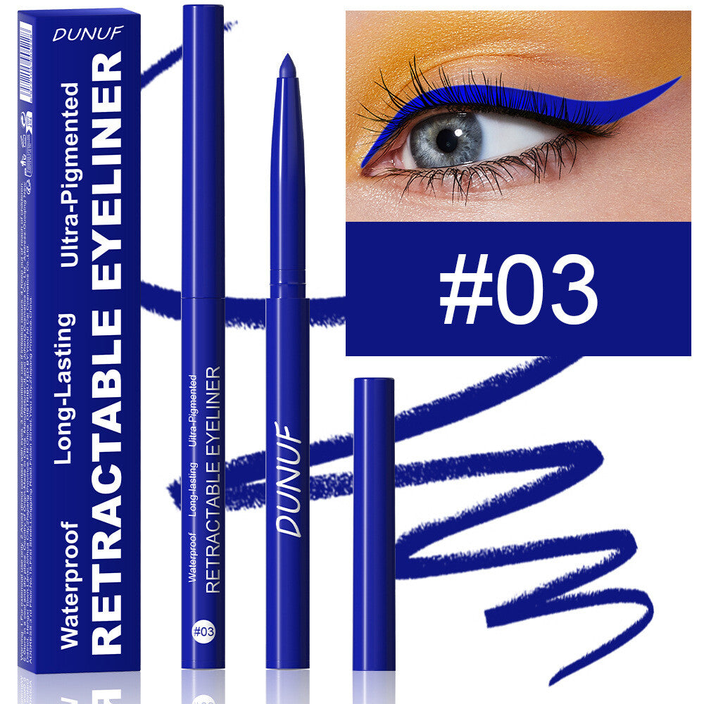 Waterproof Eyeliner Pencil - Longwear, Smudge-Proof, Quick-Dry Gel Formula