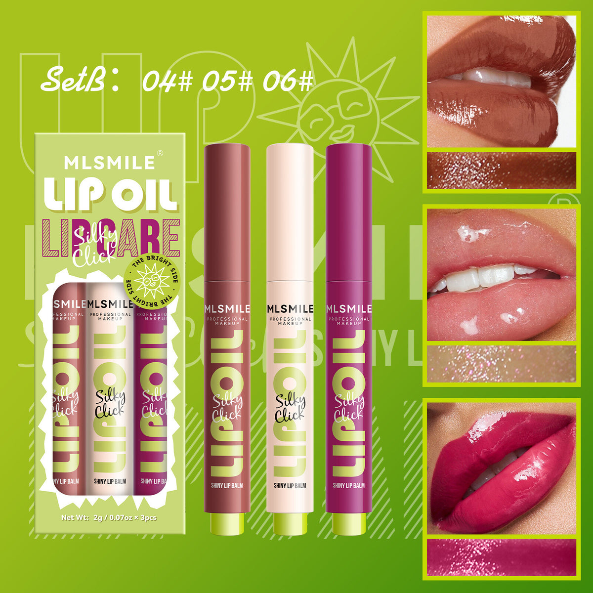 9-Color LipStick for Women Solid Lip Gloss - Mirror Shine Hydrating Non-Sticky