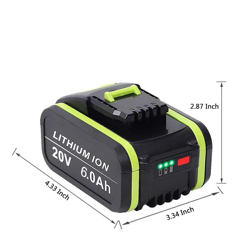 Compatible with Worx WA3551 WG169 WA3516 20V Li-ion Battery for Power Drill