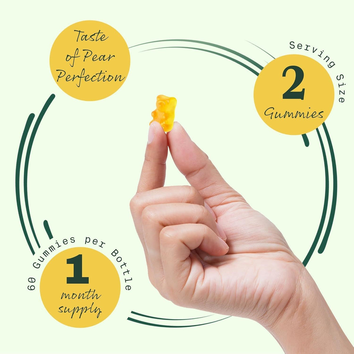 Mullein Gummies 60 Count for Lung Support and Respiratory Health
