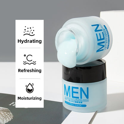 70g Skin Care Skin Masks for Men Moisturizing Cleansing Water Sleeping Mask