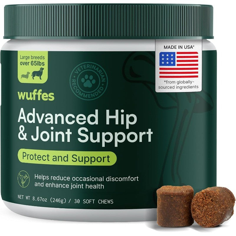 Dog Hip & Joint Supplement with Glucosamine, Omega 3 & Green Lipped Mussel