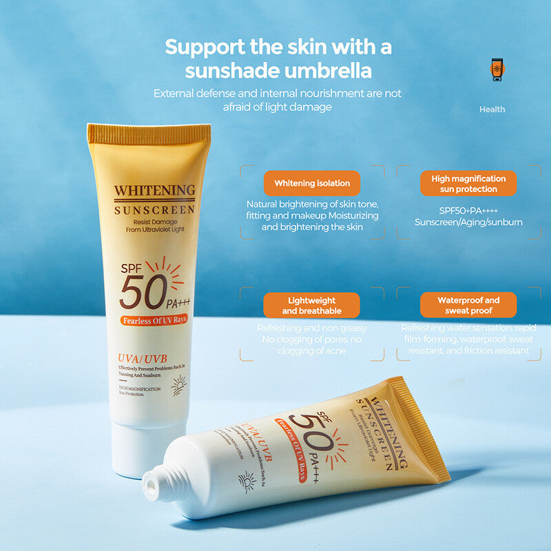 whitening UV Sun Protection Sunscreen Skincare Milk SPF50+ PA+++ 1 fl oz