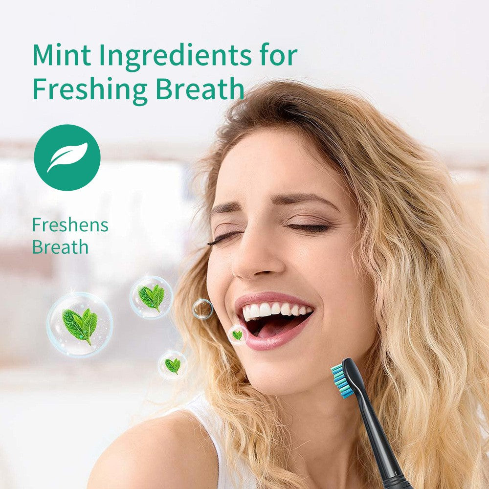 Mousse Whitening Foam Toothpaste - Mint Flavor, Freshens Breath, Fights Stains