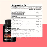 Sinpuyle Berberine 20 in 1 Keto BHB Supplement-1 Bottle 90 Capsules