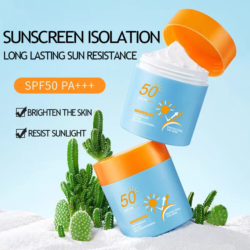 UV Sun Protection Sunscreen Skincare Milk Face SPF50+ PA+++ Moisturize