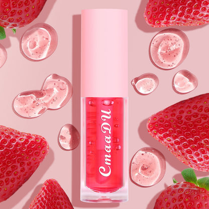 6-Color Fruit Flavored Lip Tint - Color Changing, Sheer Glossy Finish Lip Gloss