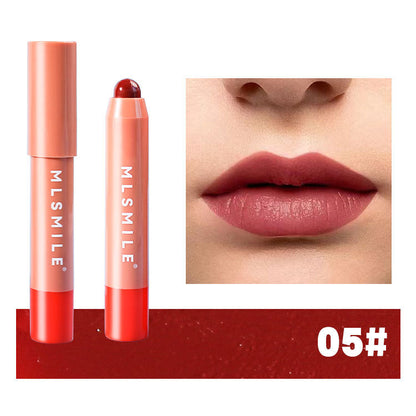 Moisturizing Lipstick Lip/cheek Dual-use 6 Colors Long-lasting Moisturizing