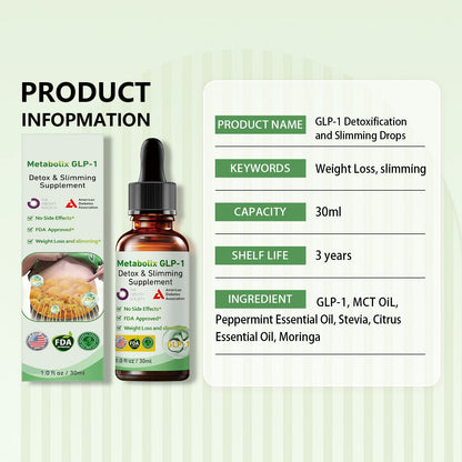 Advanced Herbal Slimming Drops for Natural Weight Loss & Skin Firming