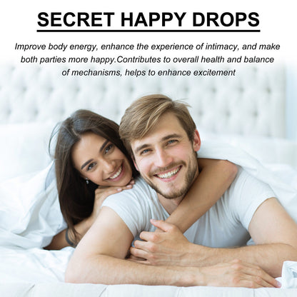 Secret Happy Drops,Pleasure Peak-Oral Drops,Enhancing Sensitivity For Women 🔥