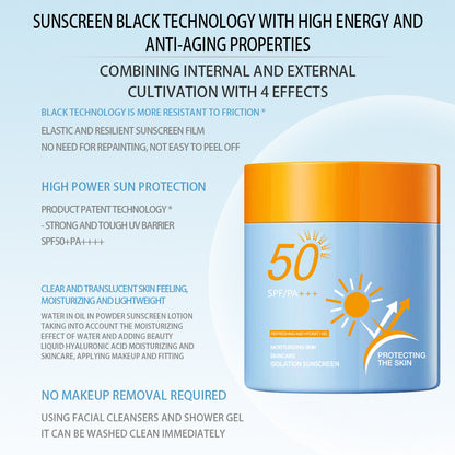 UV Sun Protection Sunscreen Skincare Milk Face SPF50+ PA+++ Moisturize