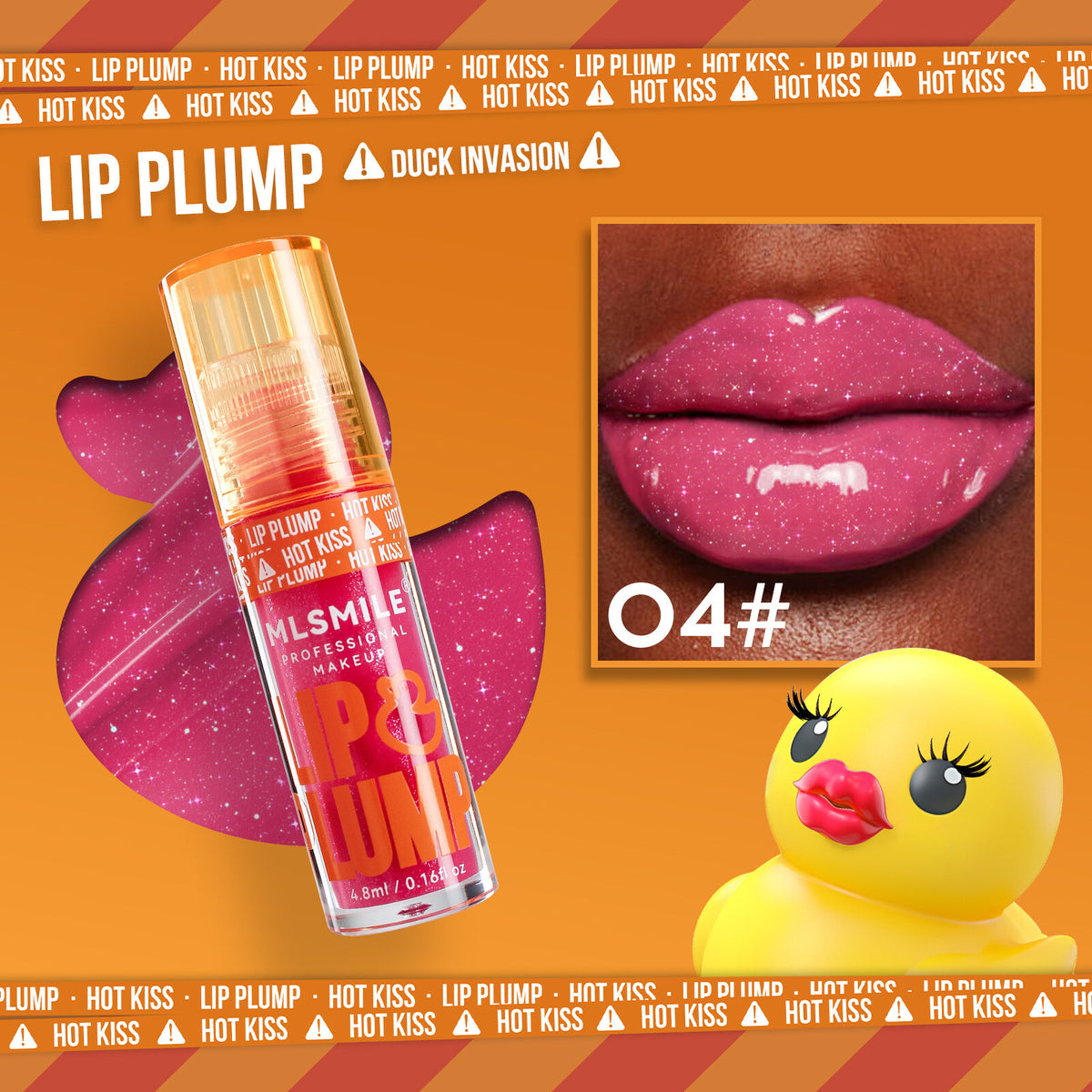 Duck Lip Plump Lip Oil Moisturizing Lip Gloss Mirror Water nature long-lasting