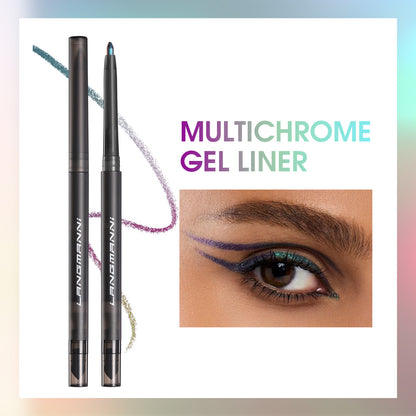 4Colors Chameleon Eyeliner Gel Pencil Waterproof Long Lasting Color Shifting Pen