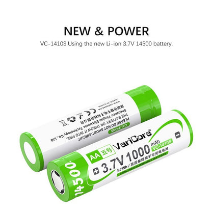 VariCore VC-1410S AA 1000mAh Li-ion Battery for Toys Flashlight Tools