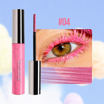 Glitter Mascara - Colorful Shimmer, Waterproof, Spiral Brush, Christmas/Cosplay