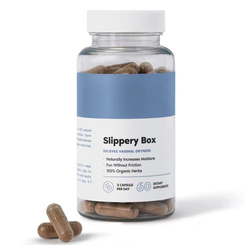 Chlorophyll Slippery Elm Capsules 60ct for Hydration Digestive & Skin Health