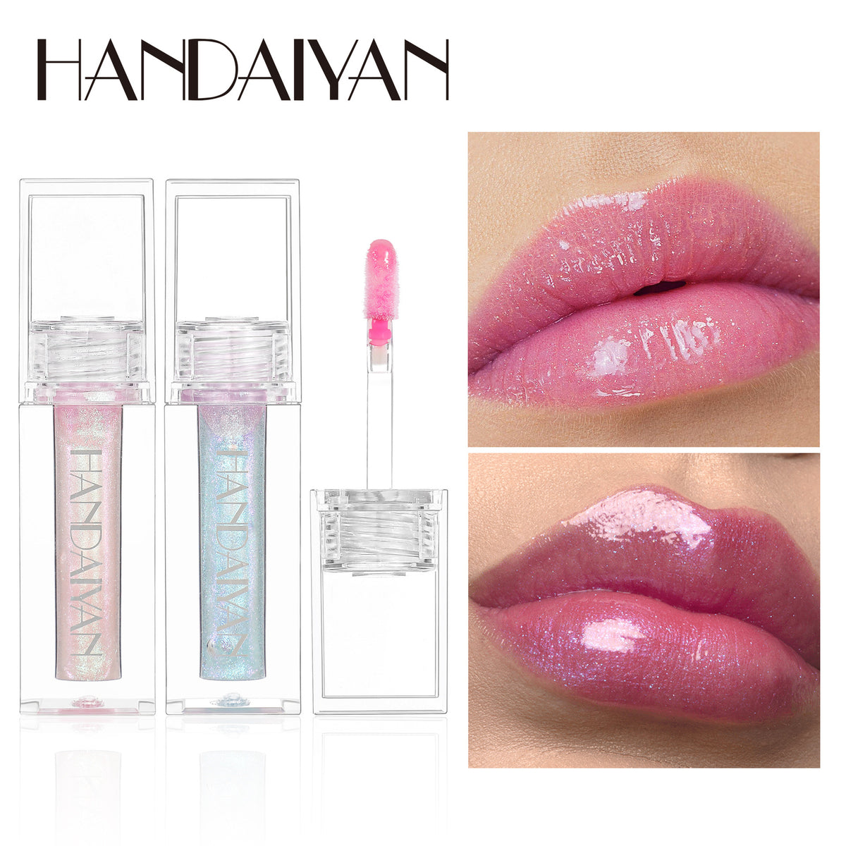 Color-Changing Shimmer Lip Gloss Moisturizing Long lasting Liquid Lipstick