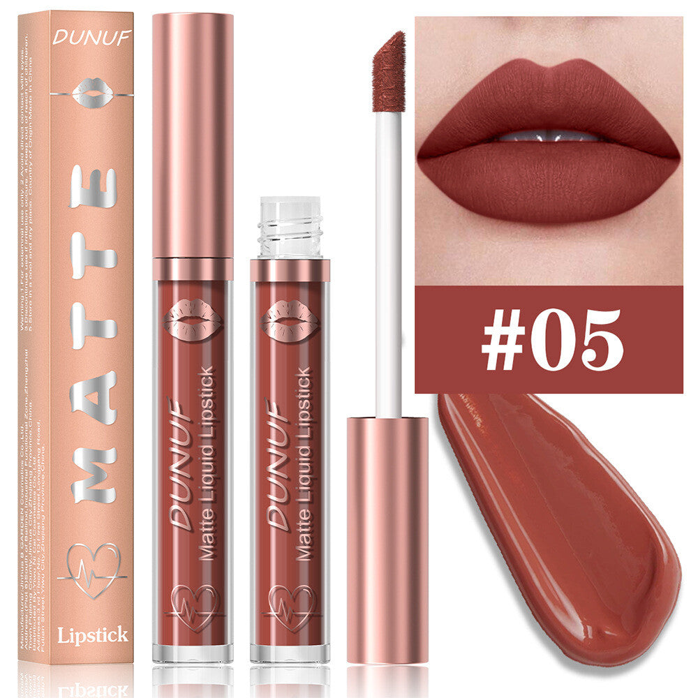 💄 18 Colors Matte Liquid Lipstick Waterproof Long Lasting Lip Gloss Oil