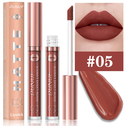💄 18 Colors Matte Liquid Lipstick Waterproof Long Lasting Lip Gloss Oil