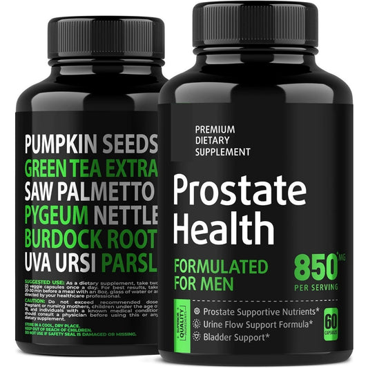 Prostate Health Supplement for Men Saw Palmetto Extract for Urinary Flow Support