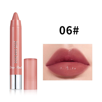 Hydrating Lipstick & Lip Liner - Nude & Rosewood Matte Waterproof Long Lasting