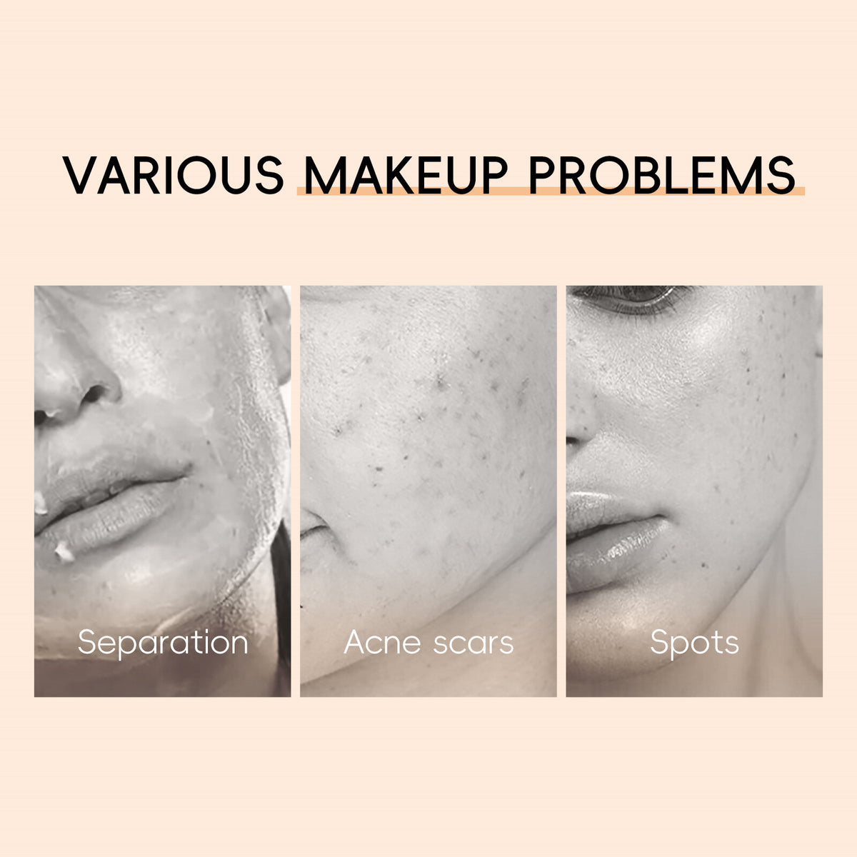 1.06oz BB Cream 9 colors Makeup Base Cover Flaws Oil Control Anti-Aging