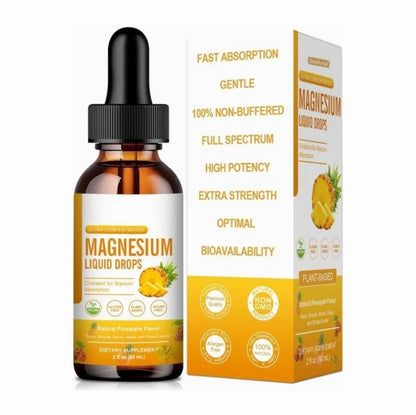 Magnesium Complex Liquid Drops for Sleep Support and Muscle Relaxation
