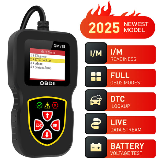 2025 New Model OBD Car Fault Diagnostic Service Tools Code Readers Scanners
