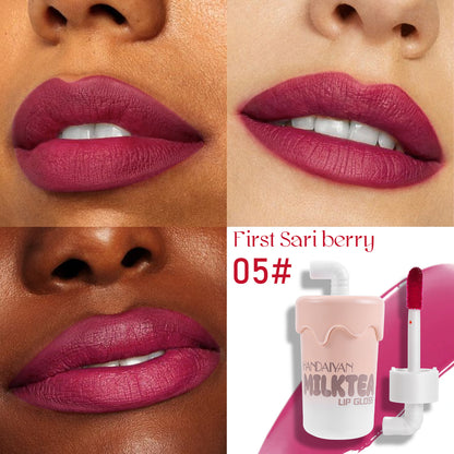 Lip & Cheek Tint - Liquid Lipstick Waterproof Long Lasting Lip Gloss