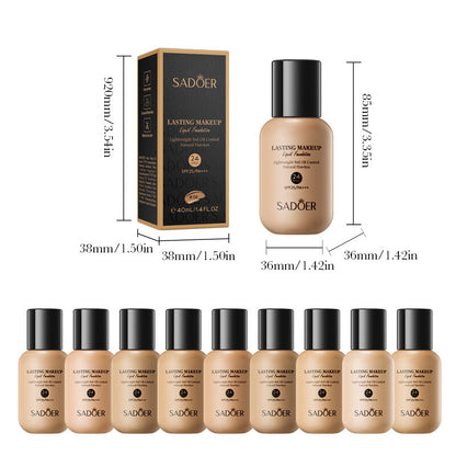 Concealer Long-lasting Foundation BB Cream Face Makeup for Woman SPF25/PA+++