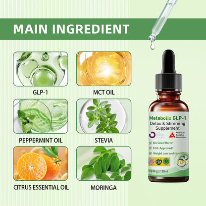 2PACK Natural Body Toning Drops - Herbal Supplement for Slimming & Firm Skin