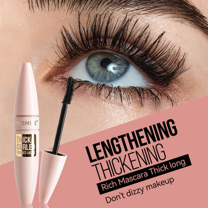 3D Volumizing Mascara Lengthening, Curling, Waterproof, Smudge-Proof Eye Makeup
