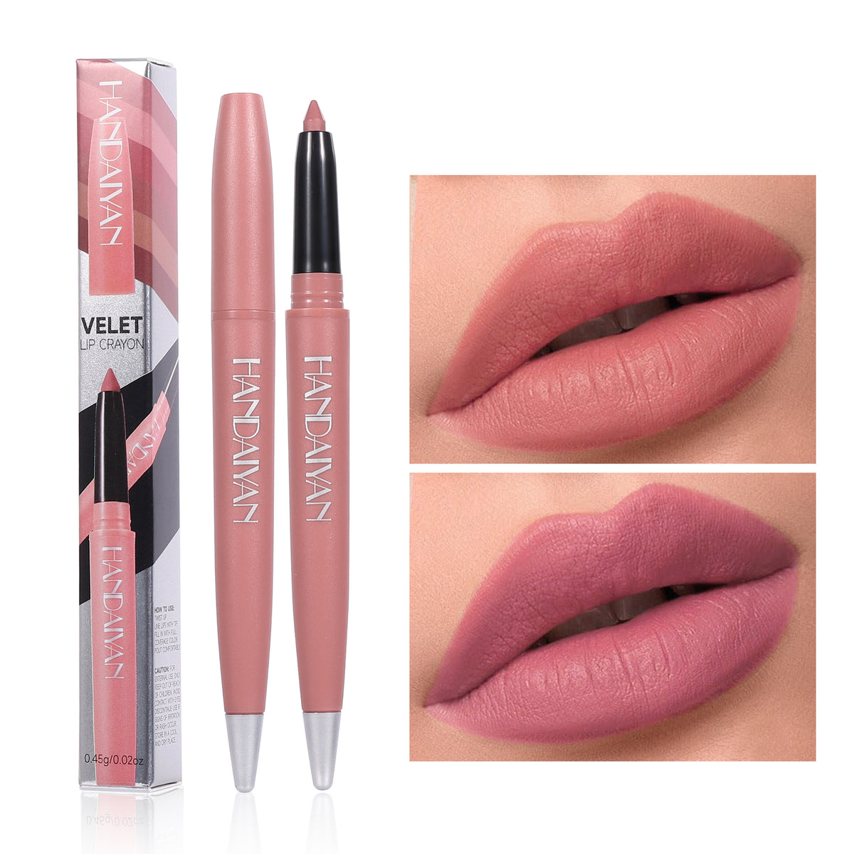 Matte Lip Liner Pencil 💋 Long Lasting & Smudge Proof 🌸 Waterproof Lipstick Pen