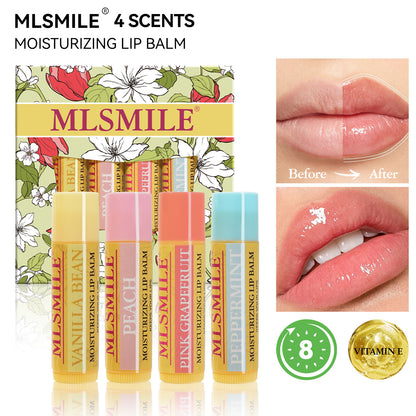 Vitamin E Watery Crystal Clear Jelly Lip Oil Lip Balm Moisturizing Fruit Flavor