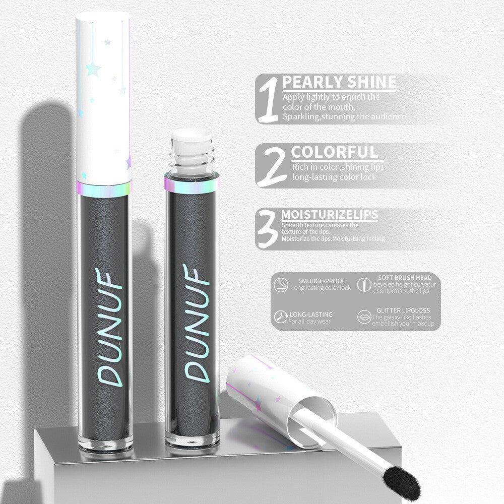 12 Color Shimmer Liquid Lipstick Long Lasting Waterproof Glossy Finish Lip Gloss
