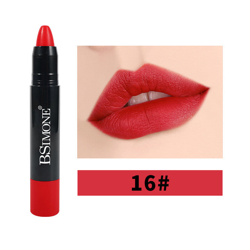Matte Lipstick Pen ✏️ Waterproof & Smudge Proof 💋 Velvet Long Lasting Lip Color