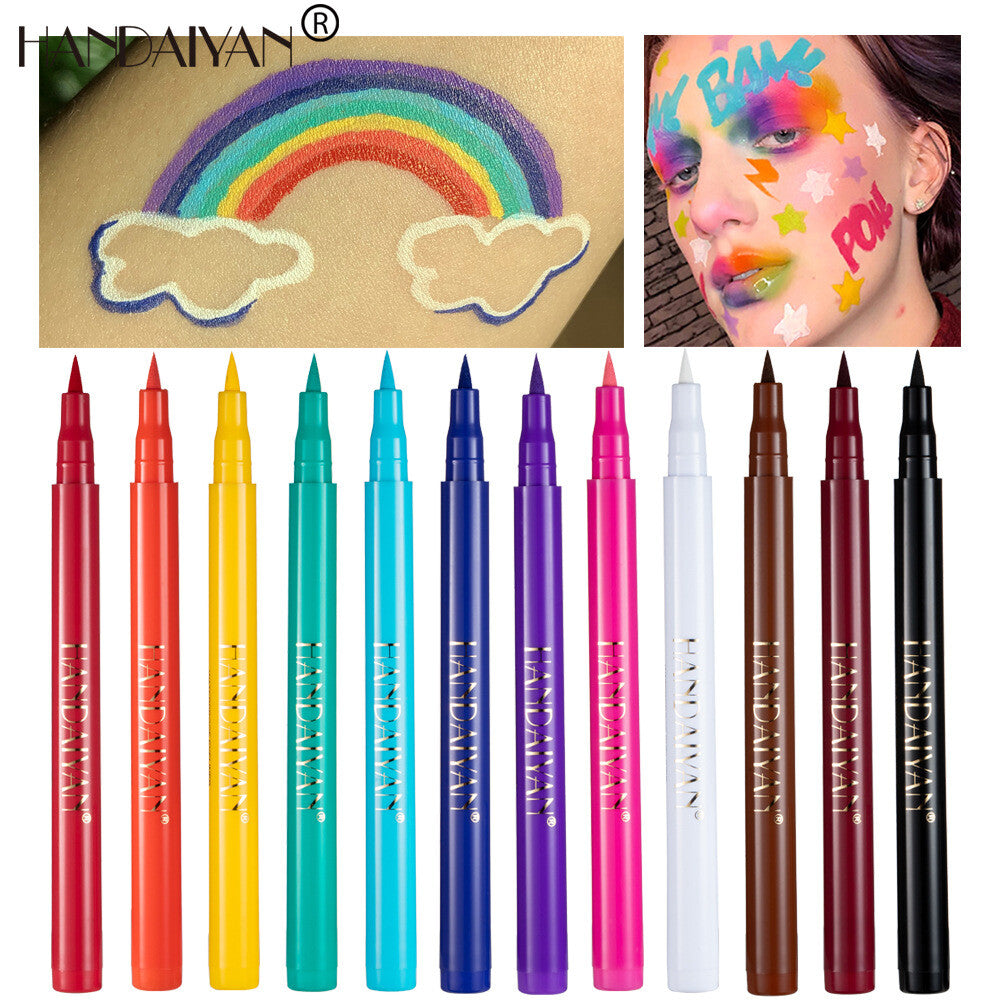 12-Piece Matte Eyeliner Gift Set · Long-Lasting & Smudge-Proof Waterproof