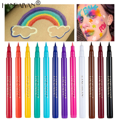12-Piece Matte Eyeliner Gift Set · Long-Lasting & Smudge-Proof Waterproof