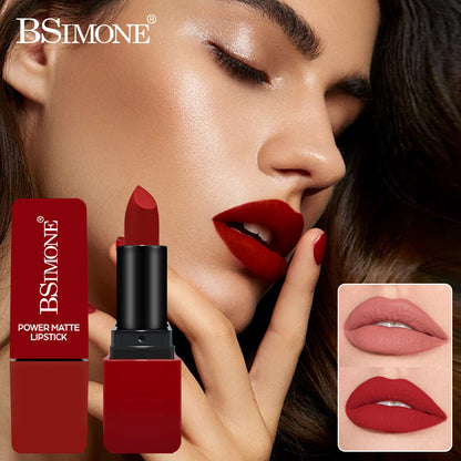 Velvet Matte Lipstick 💋 Smudge Proof & Transfer Resistant 🌸 Ultra Long Lasting