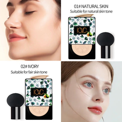Mushroom Cushion BB Tinted Moisturizer - Waterproof Hydration Transfer-Resistant