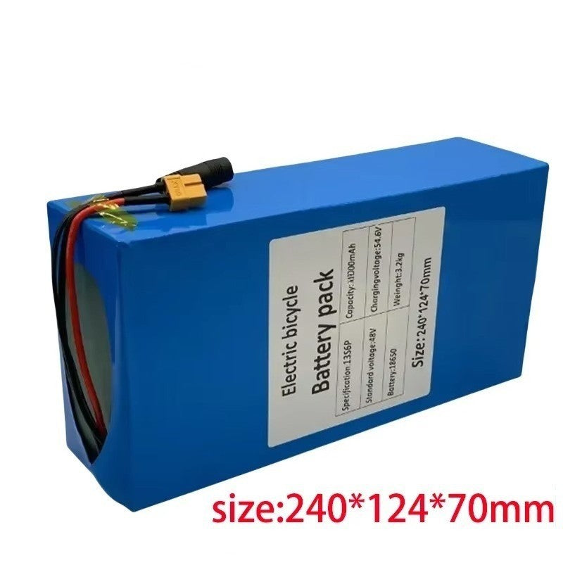 48V 40Ah 13S6P Li-ion Battery Pack with BMS for Electric Bicycle