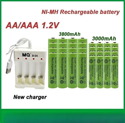 Industrial Grade AA AAA 1.2V Alkaline Battery Pack for Toys Remote Control