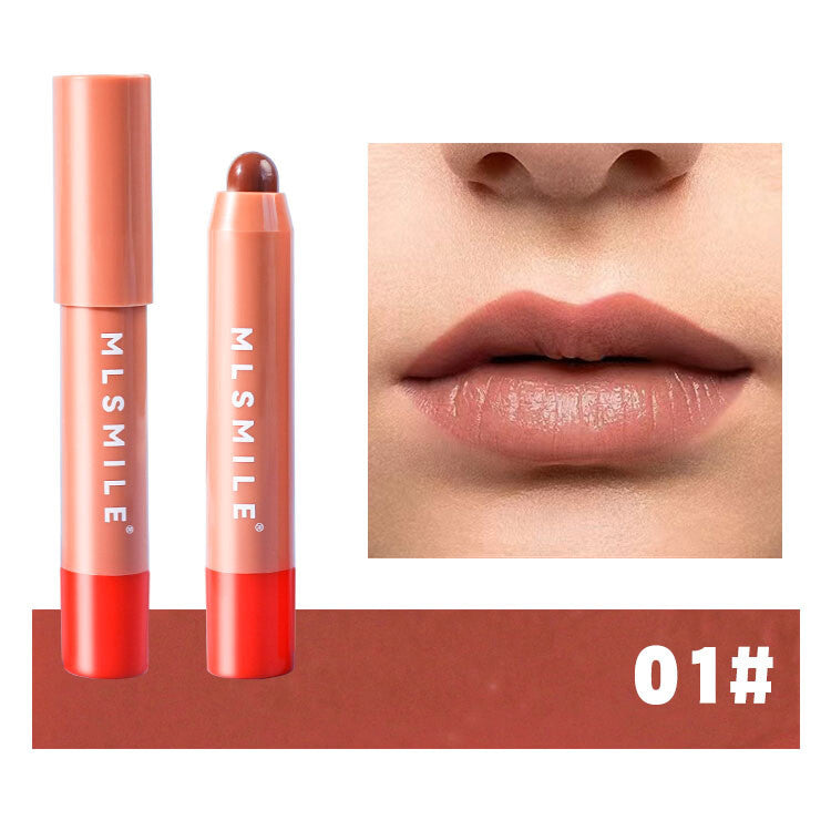 Moisturizing Lipstick Lip/cheek Dual-use 6 Colors Long-lasting Moisturizing